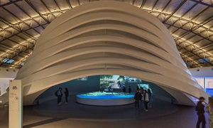 Inside the center